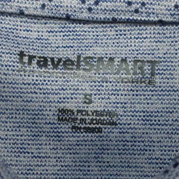 Travel Smart RoundTree & Yorke Polo Shirt, Lavender, Polyester, Men's Size Small - Picture 3 of 3